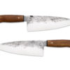 Side views of 8 inch German Chef Knife by Nick Rossi Knives